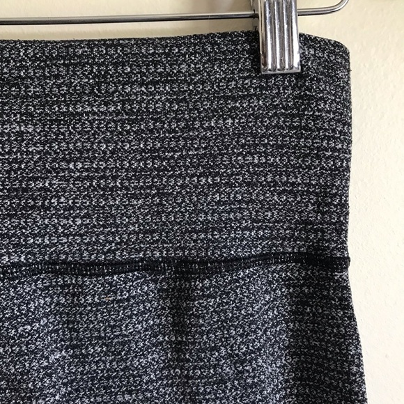 Lululemon Skinny Will Pants Textured Pique Grey Black Size 6 - Picture 8 of 9